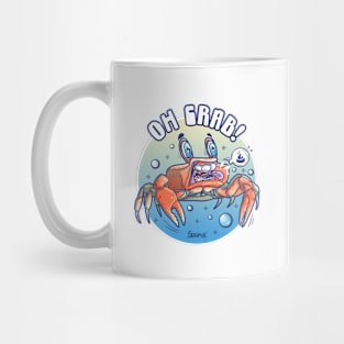 Oh crab! crabby pun Mug